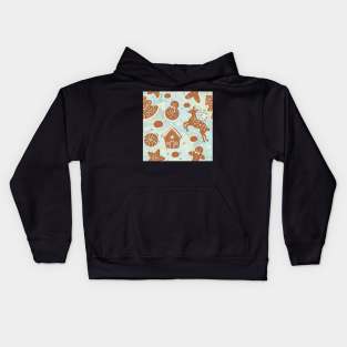 Gingerbread Cookies Kids Hoodie